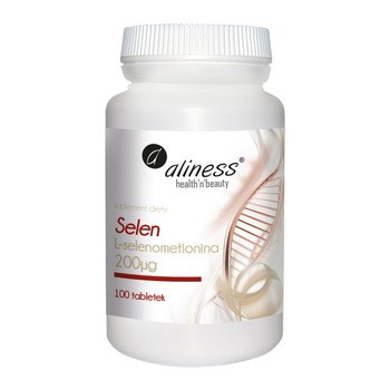 Aliness Selen L-Selenometionina 200 mcg, tabletka, 100 szt.