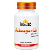 Proherbis Ashwagandha, kapsułki, 60 szt.
