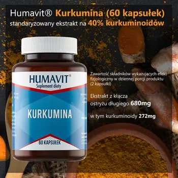 Humavit Kurkumina, kapsułki, 60 szt.