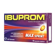 Ibuprom Max Sprint, 400 mg, kapsułki miękkie, 10 szt.