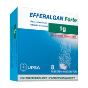 alt Efferalgan  Forte, 1 g, tabletki musujące, 8 szt.
