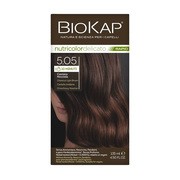 Biokap Nutricolor Delicato Rapid, farba do włosów 5.05 orzechowy kasztan, 135 ml        