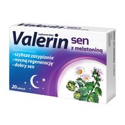 alt Aflofarm, Valerin Sen z melatoniną, tabletki, 20 szt.