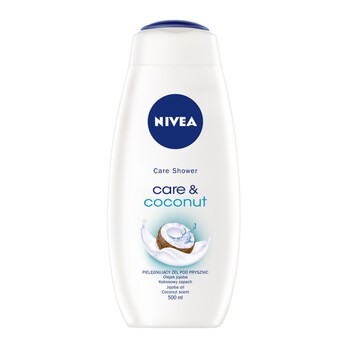 Nivea Care & Coconut, żel pod prysznic, 500 ml