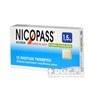 Nicopass, 1,5 mg, pastylki, do ssania, smak świeżej mięty, 12 szt