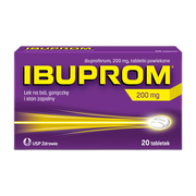 Ibuprom, 200 mg, tabletki powlekane, 20 szt.