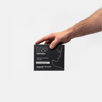 UP Fertil Men+, kapsułki + saszetki, 60 szt. + 30 szt.
