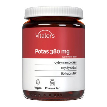 Vitalers Potas 380 mg, kapsułki, 60 szt.