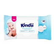 Cleanic Kindii Skin Balance, chusteczki nawilżane dla niemowląt i dzieci, 100 szt.