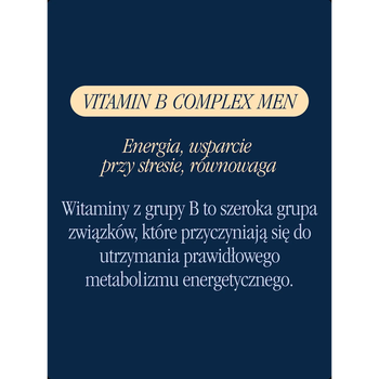 Health Labs Men Vitamin B Complex, kapsułki, 60 szt.