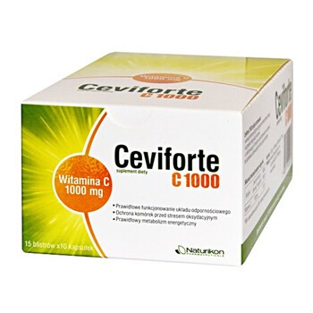 Ceviforte C 1000, kapsułki, 10 szt. x 15 opakowań (display)