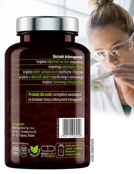 Essensey Ashwagandha Forte, kapsułki, 90 szt.