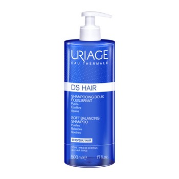 Uriage DS Hair, delikatny szampon regulujący, 500 ml