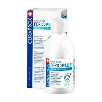 Curaprox Perio Plus+ Regenerate, płyn do płukania jamy ustnej, 200ml