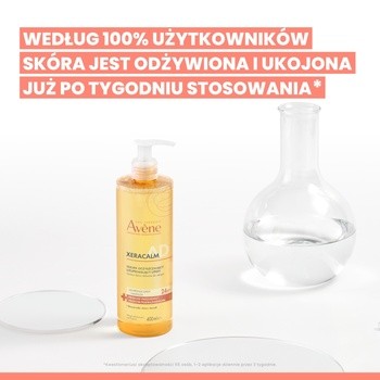 Avene Xera Calm A.D, uzupełniający lipidy olejek oczyszczający, 400 ml