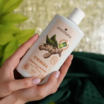 Orientana, ajurwedyjski szampon do włosów, imbir i trawa cytrynowa, 210 ml
