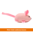 Duvoplus Cat Toy, pluszowa myszka z kocimiętką mix, 1 szt.
