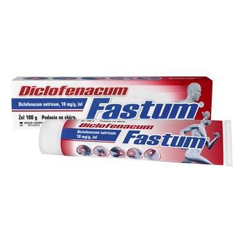 Diclofenacum Fastum, 10 mg/g, żel, 100 g