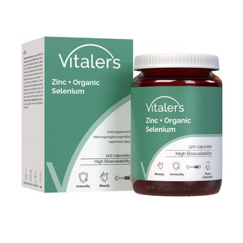 Vitaler's Cynk 15 mg + Selen 200 µg, kapsułki, 120 szt.