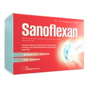 Sanoflexan, 1500 mg, proszek do sporządzania roztworu doustnego, 30 sasz.