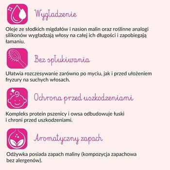 Sylveco dla dzieci, odżywka ułatwiająca rozczesywanie, 150 ml
