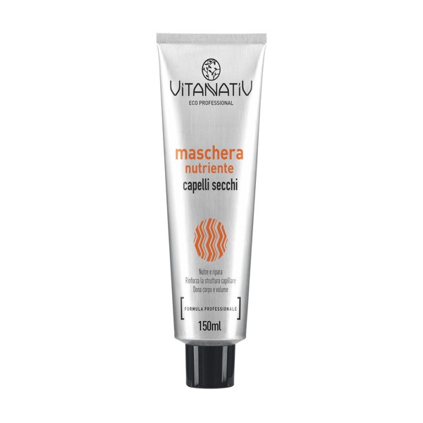 Vitanativ, Maske pflegend für trockenes Haar, 150 ml