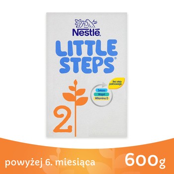 Nestle Little Steps 2, mleko następne dla niemowląt po 6 miesiącu 600 g