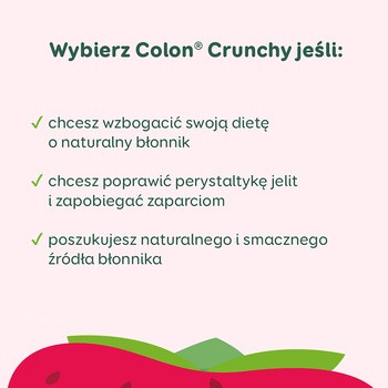 Colon Crunchy, proszek, smak truskawkowy, 150 g