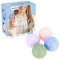 Spokey Massage Balls Set, piłki do masażu, sensoryczne, grespi, 4 x 6,5 cm