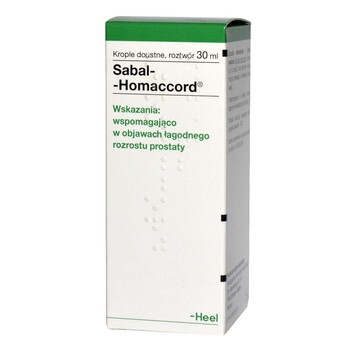 Heel-Sabal - Homaccord, krople doustne, 30 ml