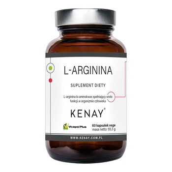 KENAY L-arginina, kapsułki, 60 szt.