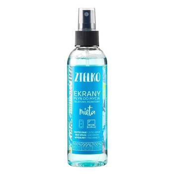 Zielko, Płyn do mycia ekranów, mięta, 200 ml