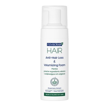 Novaclear Hair, pianka przeciw wypadaniu włosów zwiększająca objętość, 150 ml