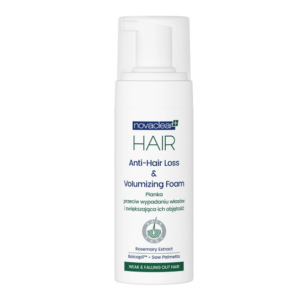 Novaclear Novaclear Hair, Schaum gegen Haarausfall für mehr Volumen, 150 ml — Inhaltsstoffe und Bewertung
