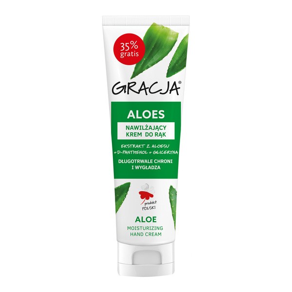 Gracja Gracja, mit Aloe Vera Feuchtigkeitscreme für die Hände, 100 ml — Inhaltsstoffe und Bewertung