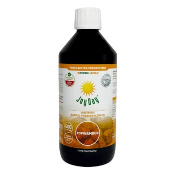 Joy Day, Eko koncentrat napoju probiotycznego, topinambur, 500 ml