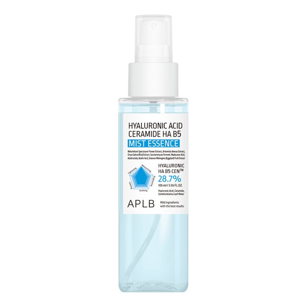 APLB APLB Hyaluronic Acid Ceramide HA B5 Mist Essence, Spray-Essenz für das Gesicht mit Hyaluronsäure und Ceramiden, 105 ml — Inhaltsstoffe und Bewertung