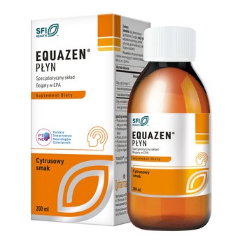 Equazen, płyn o smaku cytrusowym, 200 ml