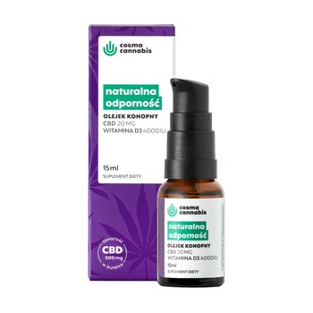 Cosma Cannabis Med Naturalna odporność, olejek, 15ml