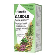 alt Floradix Gardło, syrop ziołowy, 100 ml