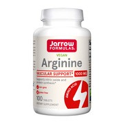 Jarrow Formulas Arginine, tabletki, 100 szt.        