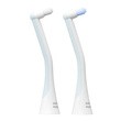 Curaprox Hydrosonic Single Duo, główki szczoteczek ,biały/niebieski, 2 szt.