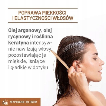 Sylveco Dermo Wypadanie Włosów, maska do skóry głowy i włosów, 300 ml