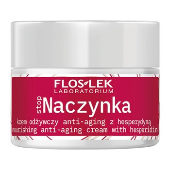 Flos-Lek Stop Naczynka, krem odżywczy anti-aging z hesperydyną, 50 ml