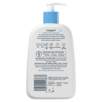 Cetaphil EM, emulsja micelarna do mycia, z pompką, 236 ml