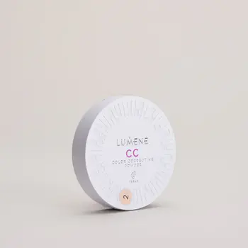 Lumene CC Color Correcting Powder, puder korygujący, nr 2, 10 g