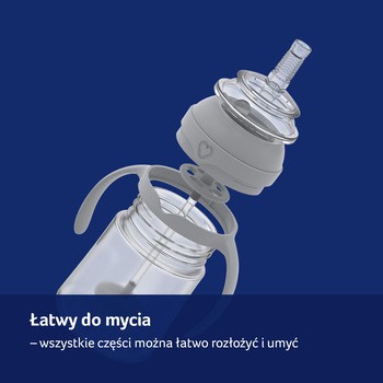 Canpol Lovi, Harmony, pierwszy kubek z obciążoną słomką, 6 m+, 150 ml