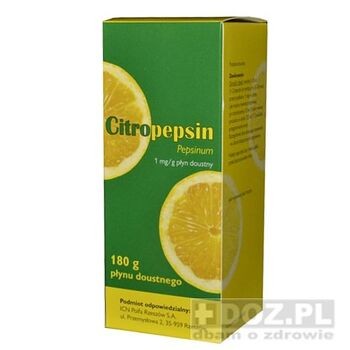 Citropepsin, płyn doustny, 180 g