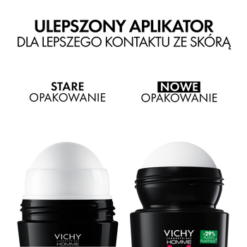 Vichy Homme Clinical Control 96 h, dezodorant dla mężczyzn, roll-on, 50 ml
