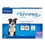 Effipro 134 mg, roztwór do nakrapiania dla średnich psów od 10 do 20 kg, 4 x 1,34 ml